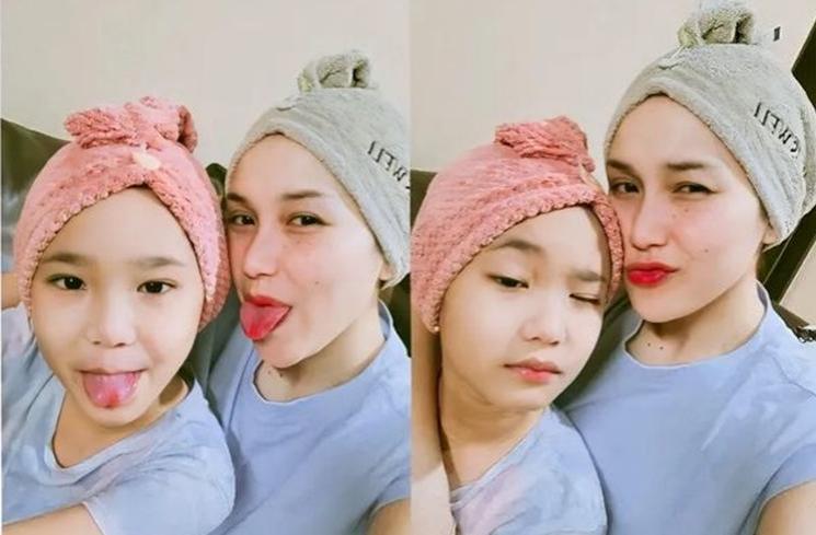 Potret Kedekatan Ayu Ting Ting dan Bilqis (instagram/@ayutingting92)