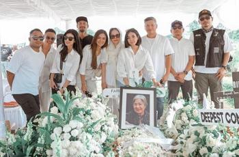 Gisella Anastasia Hadir di Pemakaman Ibu Gading Marten, Akui Sedih Tak Bisa Ajak Gempi