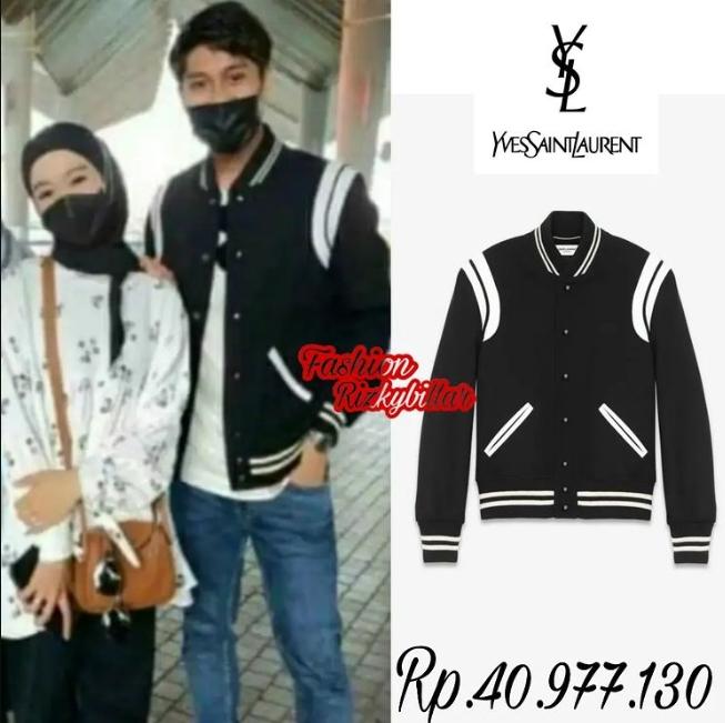 Gaya Branded Rizky Billar. (Instagram/fashionrizkybillar)