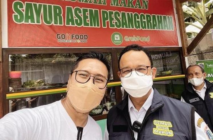 Potret Anies Baswedan Bareng Artis. (Instagram/Istimewa)