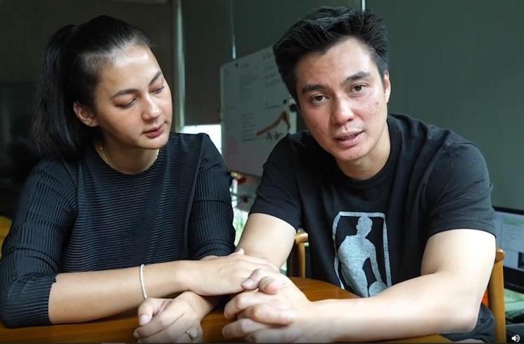 Ekspresi ‘Memelas’ Baim Wong Saat Klarifikasi. (Instagram/baimwong)