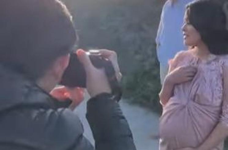 Baby Bump Gracia Indri. (Instagram/@elyagustina)