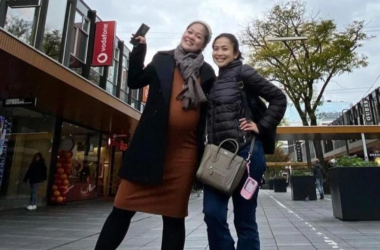 Baby Bump Gracia Indri. (Instagram/@graciaz14)