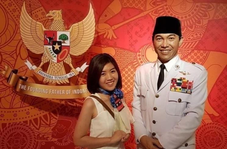 Pesohor Indonesia yang Dibuatkan Patung Lilin di Madame Tussauds (Instagram/isabellagustiani)