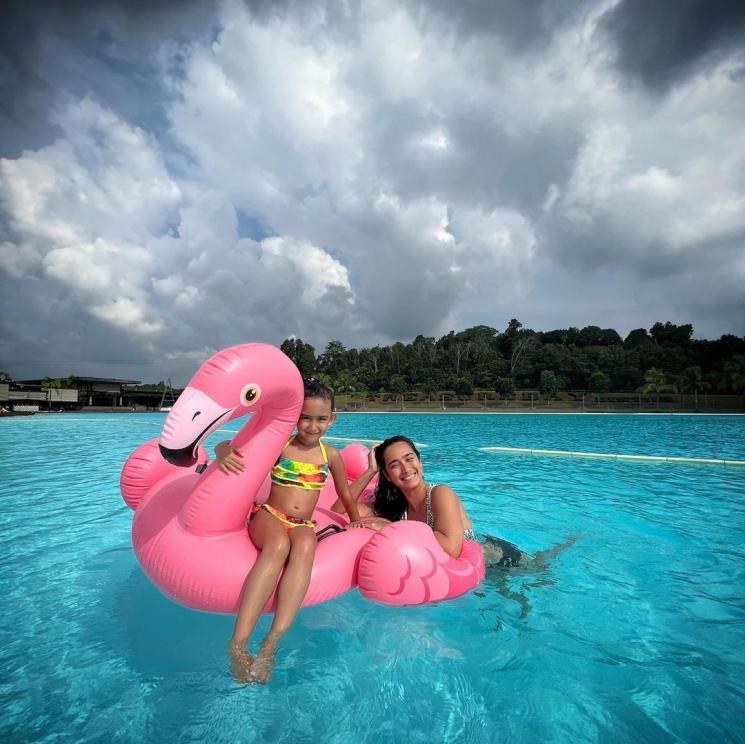 Potret Alexandra Gottardo liburan di Pulau Bintan. (Instagram/@got_alex)