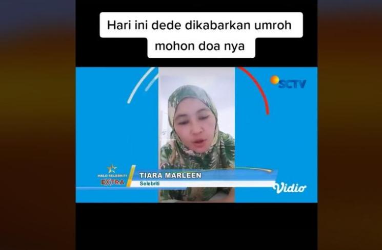 Tiara Marlen Beberkan Umroh Lesti Kejora [TikTok/@megagallery.id]