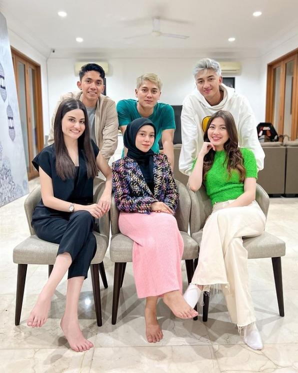 Potret Ady Sky Bareng Rizky Billar dan Lesty Kejora(Instagram/@adysky99)