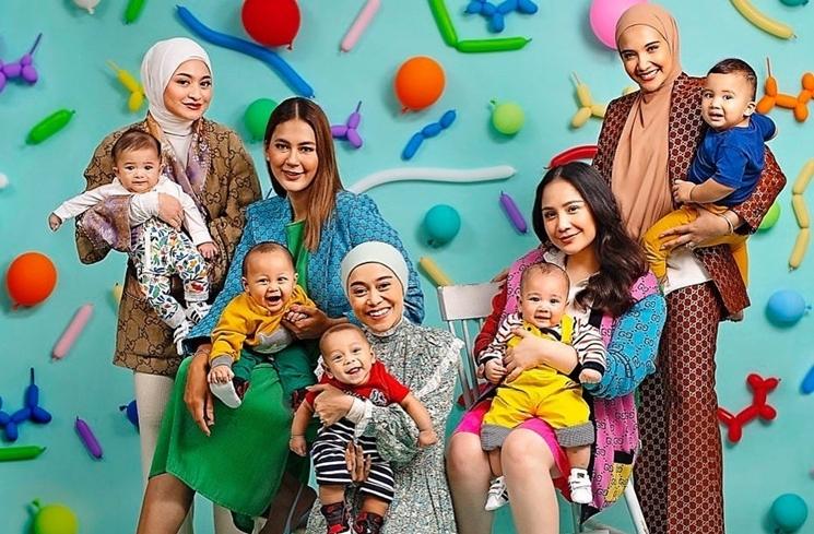 Potret Lesti Kejora dan Paula Verhoeven (Instagram/@raffinagita1717)
