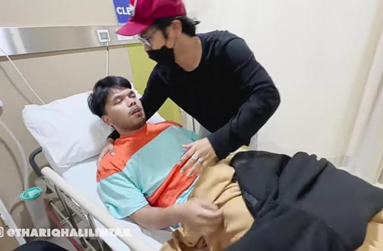 Thariq Halilintar jatuh sakit (YouTube/Thariq Halilintar)