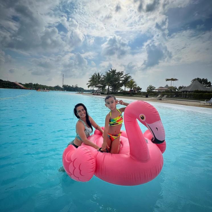 Potret Alexandra Gottardo liburan di Pulau Bintan. (Instagram/@got_alex)