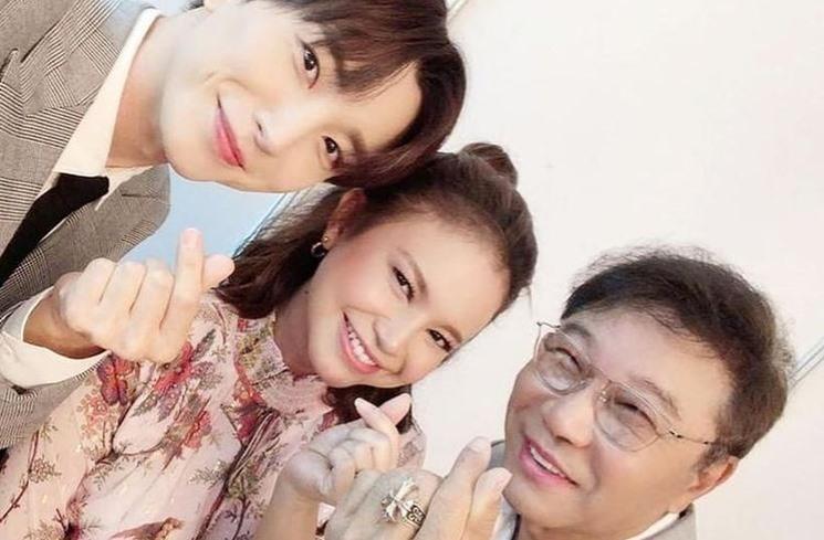 Potret Kedekatan Rossa dan Member Super Junior. (Instagram/xxteukxx)