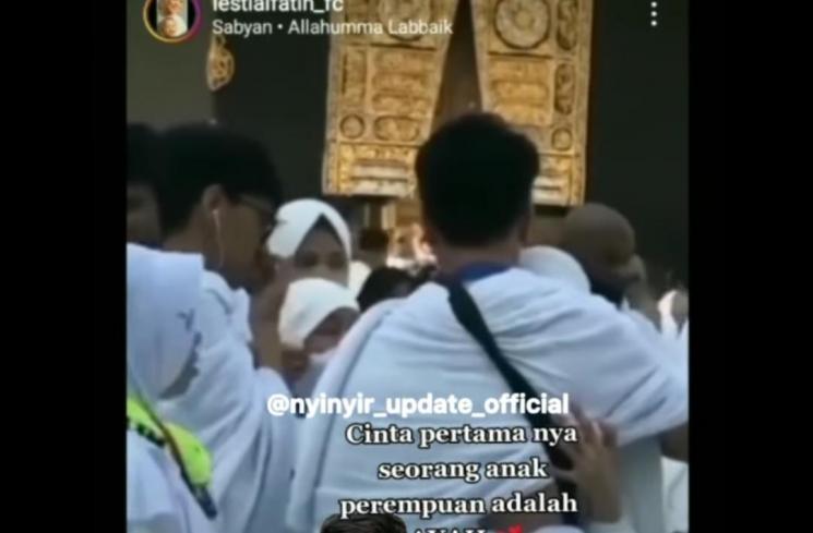 Lesti Kejora di Tanah Suci (Instagram/@rumpi_gosip)