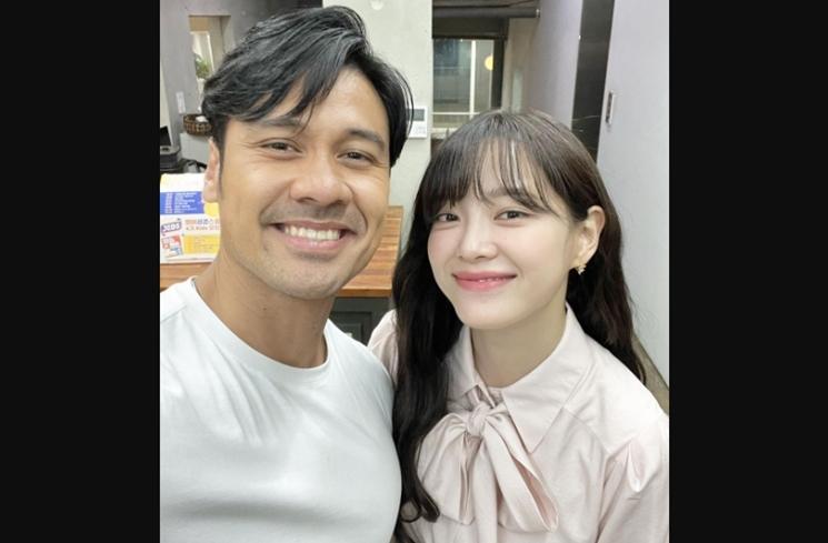 Momen Pertemuan Chicco Jerikho dan Kim Se Jeong (instagram/@chicco.jerikho)