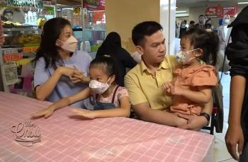 10 Momen Sarwendah Ajak Anak Makan di Kantin Mal, Merakyat Banget!
