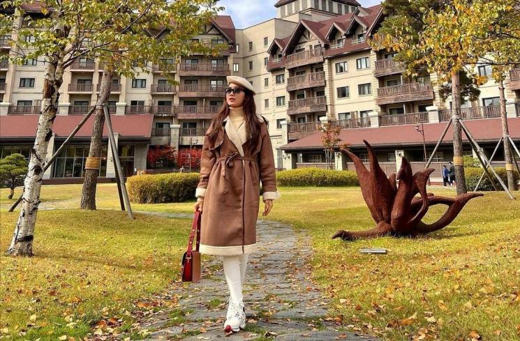 Potret Natasha Wilona Liburan di Korea (Instagram/natashawilona12)