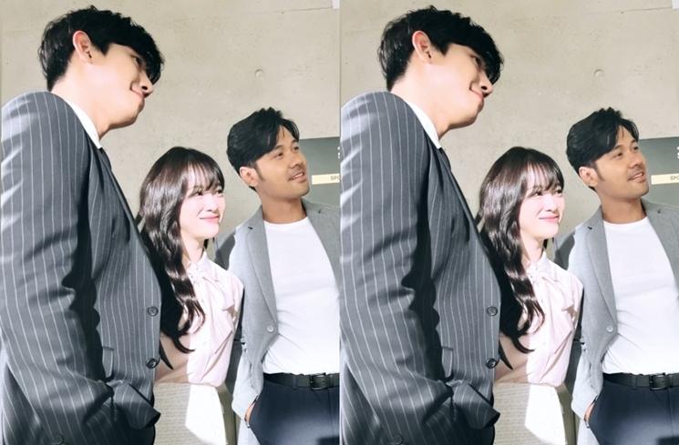 Momen Pertemuan Chicco Jerikho dan Kim Se Jeong (instagram/@chicco.jerikho)