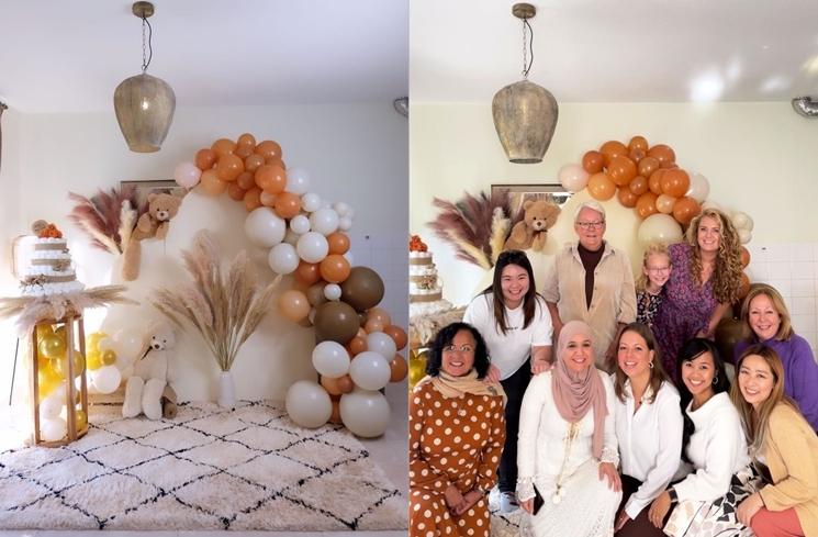 Baby Shower Gracia Indri (Instagram/@elyagustina)