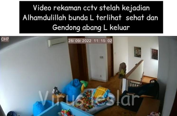 Momen Lesti Kejora Terekam CCTV (instagram/@virus.leslar)