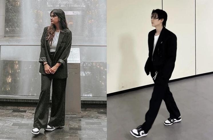 Gaya Audi Marissa kembaran barang dengan member BTS. (Instagram/@audimarissa)
