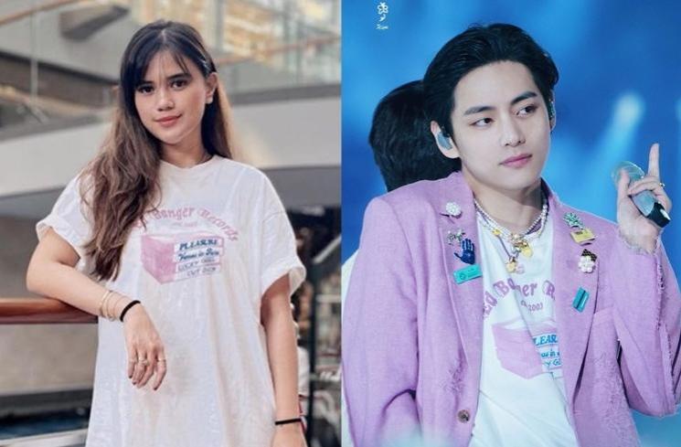 Gaya Audi Marissa kembaran barang dengan member BTS. (Instagram/@audimarissa)