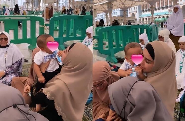 Momen Lesti Kejora Bertemu Bebizie (instagram/@bebizie)