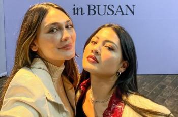 10 Potret Luna Maya ke Busan, Kunjungi Kafe Ayah Jimin hingga Nonton Konser BTS