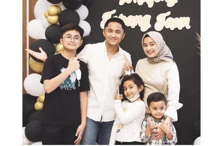 Potret Bintang Anak Hengky Kurniawan. (Instagram/sonyafatmala)