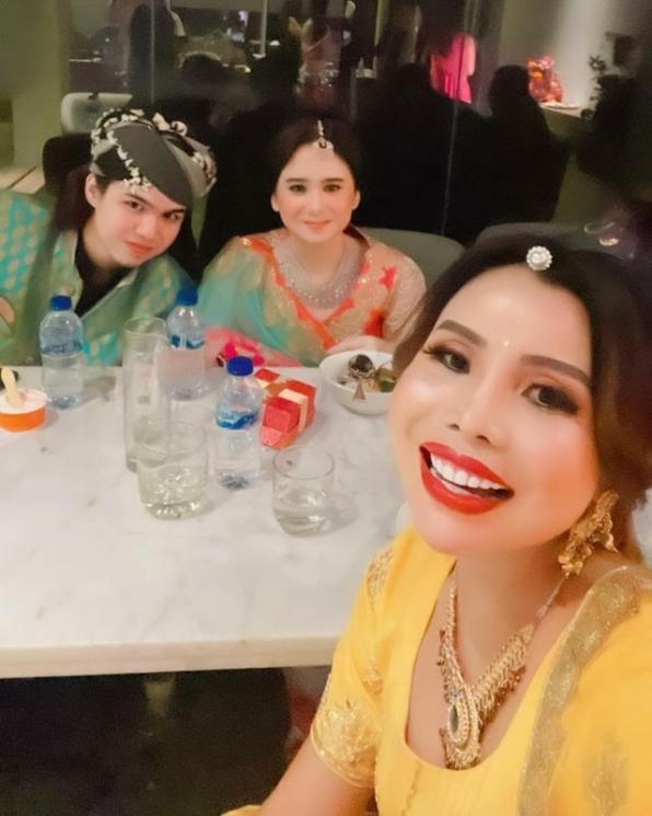 Potret Eva Bellissima Rayakan Diwali. (Instagram/evabellissima_) 
