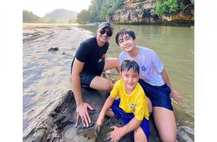 Potret Bintang Anak Hengky Kurniawan. (Instagram/sonyafatmala)