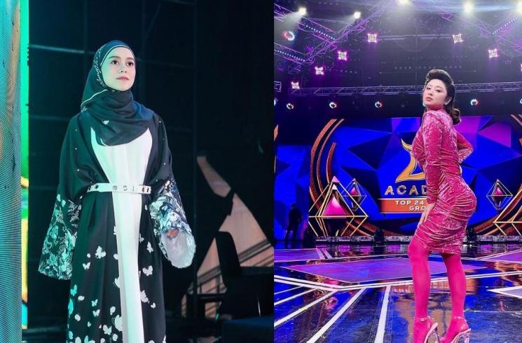 Adu Gaya Lesti Kejora dan Dewi Perssik. (Instagram/lestykejora dan dewiperssik9)