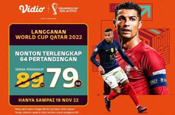 Dapatkan Promo Pay Day Paket Early Bird Piala Dunia di Vidio dan Nonton Lengkap Pertandingannya