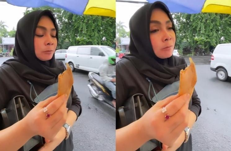 Potret Sederhana Mama Rieta Jajan di Kaki Lima (instagram/rieta_amilia)