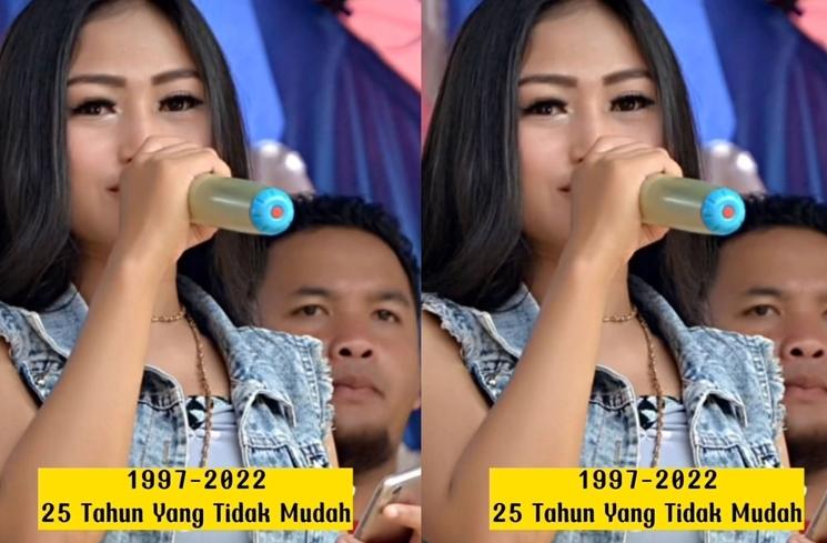 Potret Novi Listiana 'Petani Happy' saat Masih Jadi Biduan (instagram/@novilisty_)