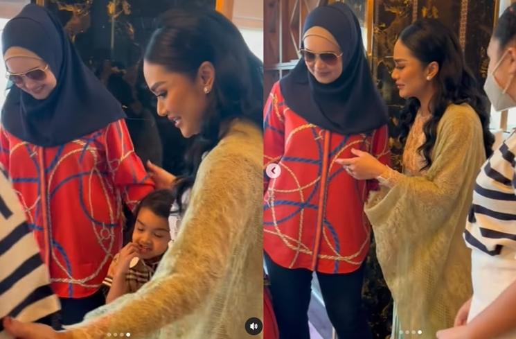 Momen akrab Krisdayanti dan Siti Nurhaliza (Instagram/@ctdk)
