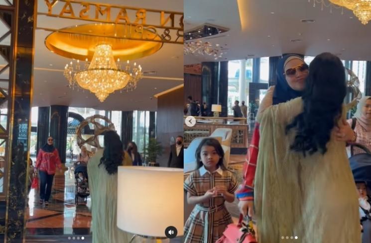 Momen akrab Krisdayanti dan Siti Nurhaliza (Instagram/@ctdk)