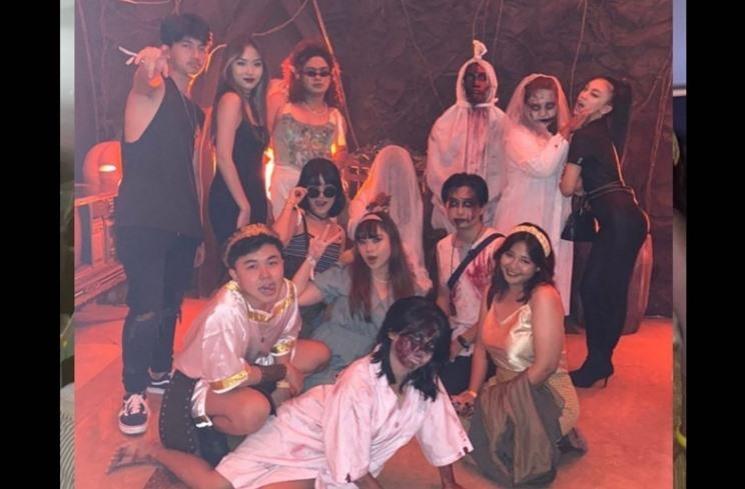 Potret Naura Ayu Rayakan Halloween. (Instagram/naura.ayu)