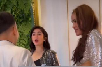 Bertemu dan Disapa Oleh Isa Zega, Ekspresi Ussy Sulistiawaty Disorot!