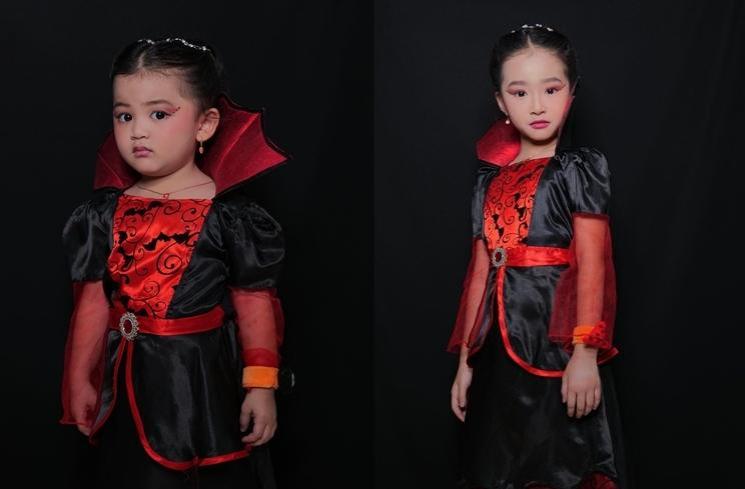 Potret anak artis rayakan Halloween (Instagram/@ruben_onsu)