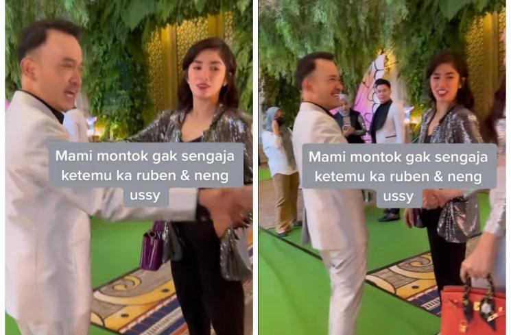 Isa Zega temui Ussy Sulistiawaty (TikTok/@resunews03)
