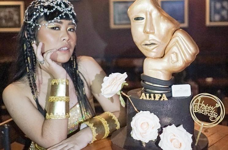 Potret pesta ulang tahun Alifa Lubis. (Instagram/@alifalubis)