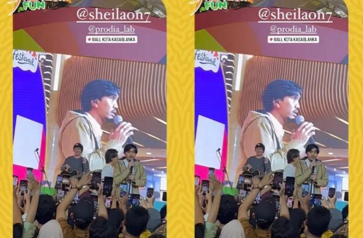 Momen Comeback Sheila On 7. (Instagram/prodia_lab)