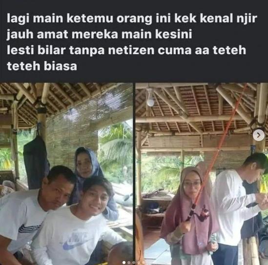 Lesti Kejora dan Rizky Billar (instagram/@lambe_danu_official99)