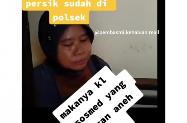 fans fanatik Lesti Kejora di kantor polisi (Instagram/@lambegosiip)