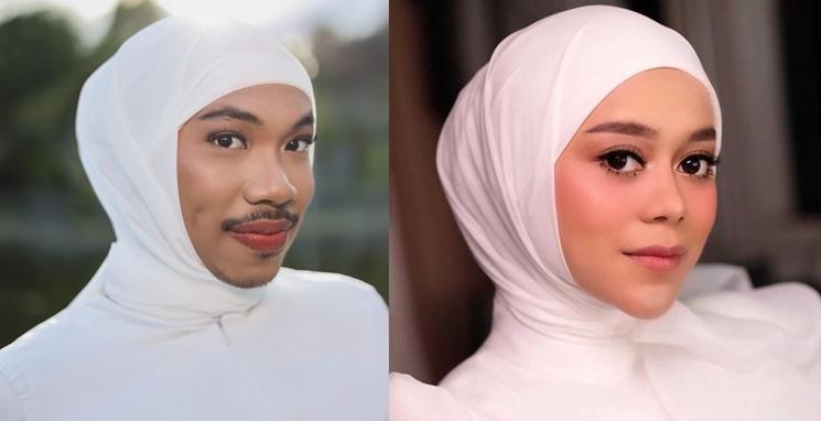 Seleb TikTok cosplay jadi Lesti Kejora. (Twitter/@reyhansamuda)