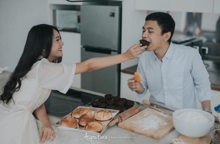 Prewedding Unik Artis(Instagram/@aspictura_)