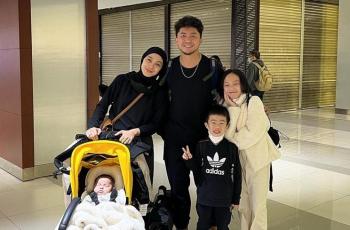 8 Potret Keluarga Ananda Omesh Liburan di Jepang, Pertama Kali Usai Pandemi