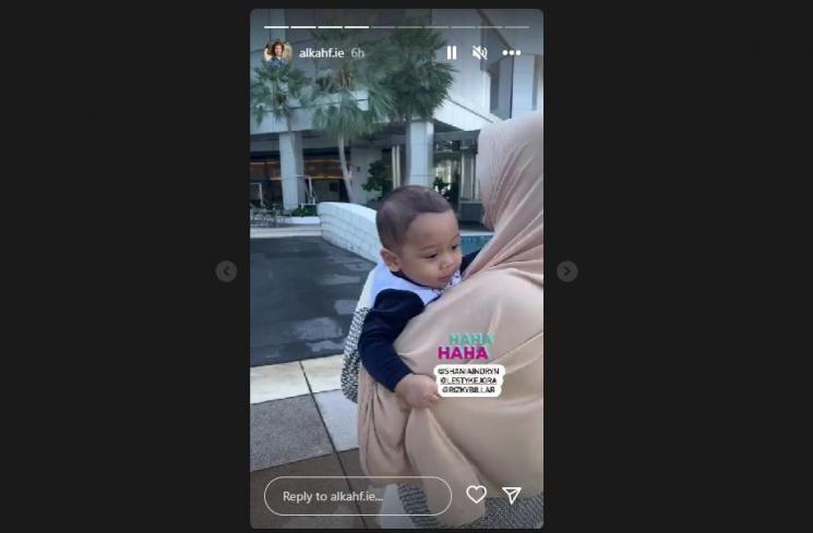Lesti Kejora dan Rizky Billar Makin Mesra. (Instagram/alkahf.ie)