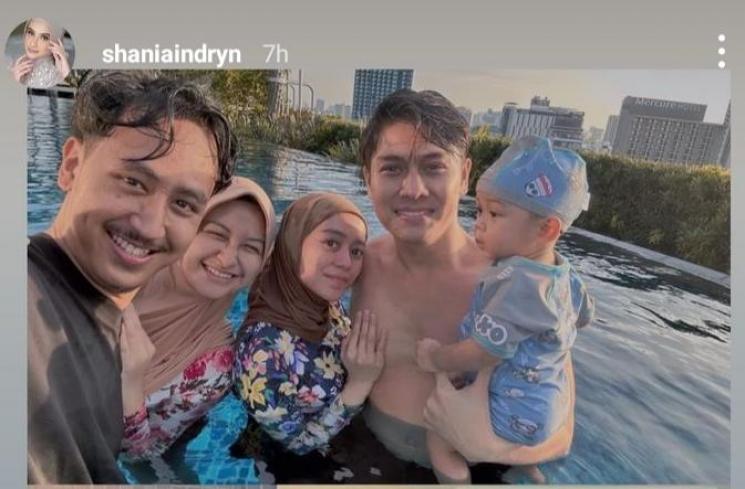 Momen Liburan Lesti Kejora dan Rizky Billar di Thailand (Instagram/shaniaindryn)
