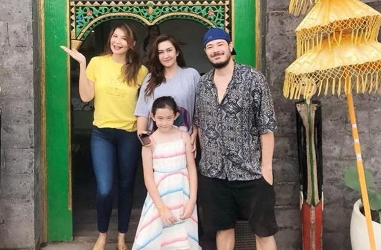 Potret akur mantan pasangan artis rayakan ultah anak (Instagram/@nafaurbach)