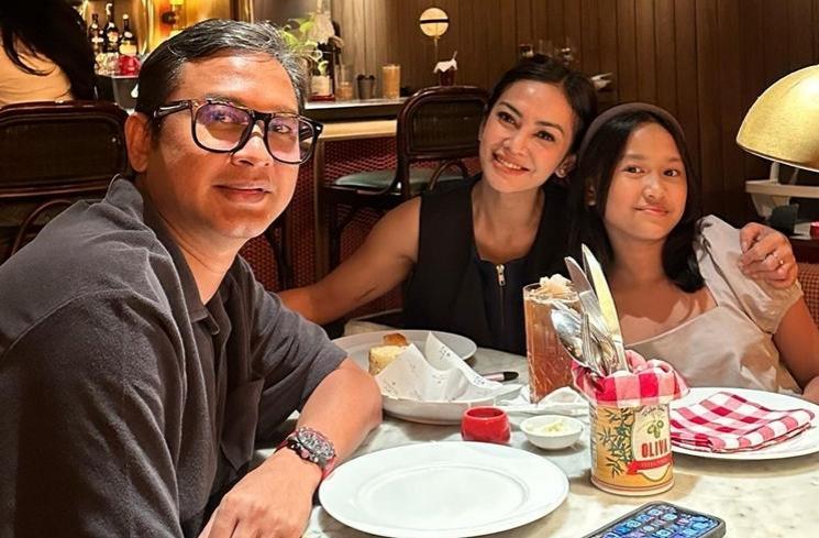 Potret akur mantan pasangan artis rayakan ultah anak (Instagram/@masayuanastasia)